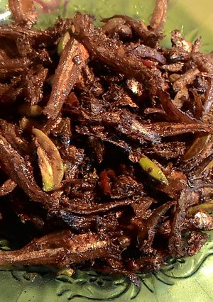 Foto resep gerang goreng pete