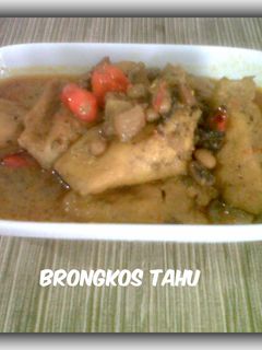 Foto resep Brongkos Tahu
