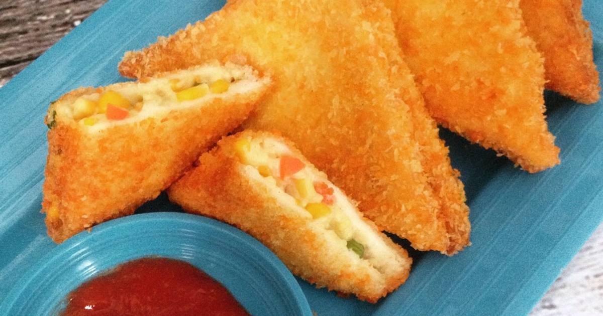 Resep Roti Goreng Isi Ragout Sayur oleh Ibu Malka Cookpad