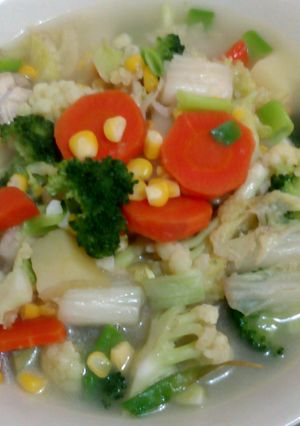 Foto resep Sup Pelangi