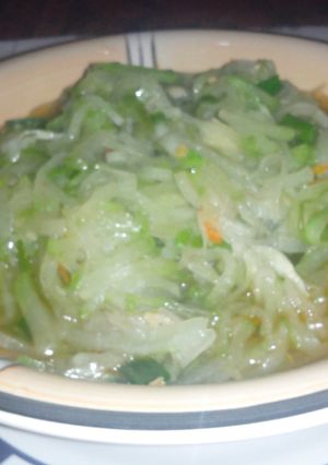 Foto resep tumis labu air lubalabi bala-bala 