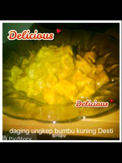 Foto resep daging ungkep bumbu kuning