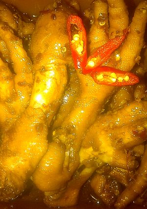 Foto resep Ceker & Kepala Ayam Kecap Pedas