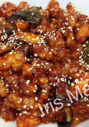 Foto resep Ayam Goreng Korea (Yangyeom Tongdak)