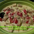 tempe tahu goreng kuah santan