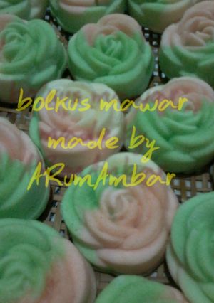 Foto resep Bolu Kukus Mawar Lembut