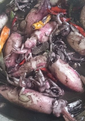 Foto resep Cumi Tumis Hitam