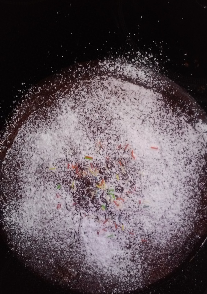 Foto resep Cake coklat tanpa terigu dengan Milka 