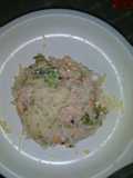 Spagetti krim chiz broksal (brokoli dan salmon)