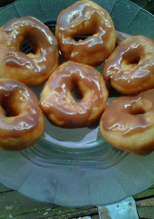 Foto resep donat susu coklat praktis