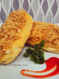 Foto resep Hot Floss Bun ( Roti Abon )