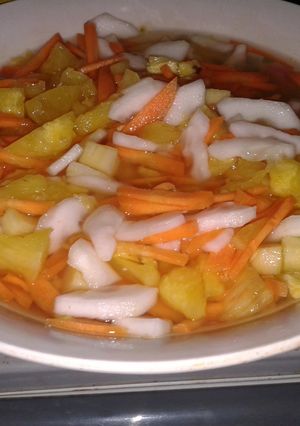 Foto resep acar nenas