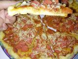 Pizza Kornet Sosis Simple
