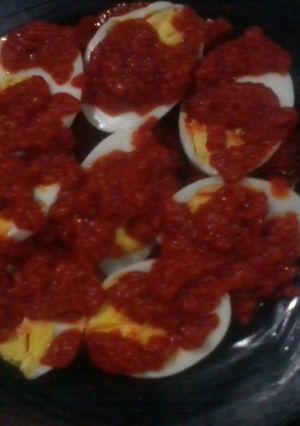 Foto resep Sambal Telor Sebelah
