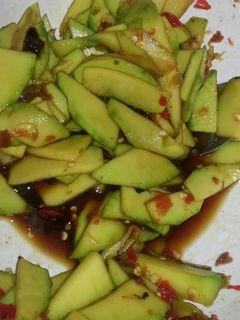 Foto resep Rujak Mangga muda asam pedas manis gurih