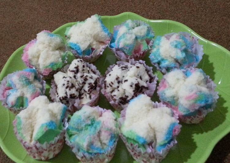 bolu kukus mekar dan lembut