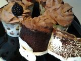 Brownies berbalut cream coffe