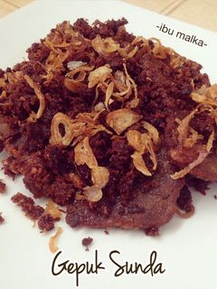 Foto resep Gepuk Sunda