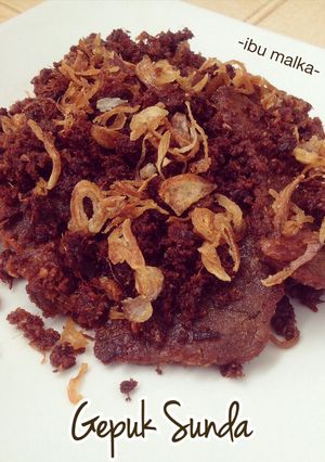 Foto resep Gepuk Sunda