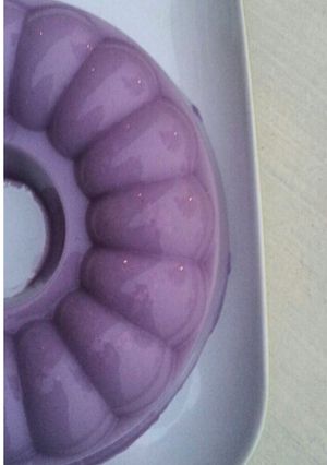 Foto resep blueberry yogurt pudding