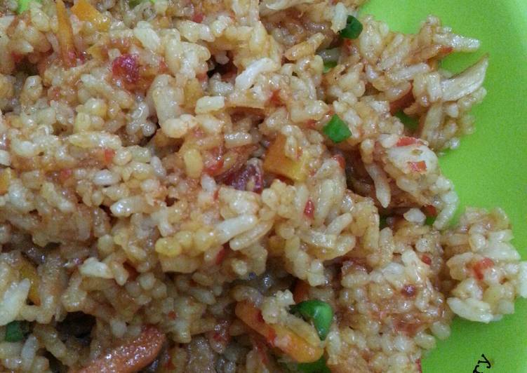 Nasgor Ikan Asin aka Salted-Fish Fried Rice