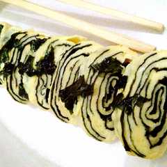 รูปของ Tamagoyaki Japanese Egg Rolls
