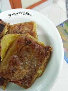 Foto resep Kue Keranjang Goreng Telur