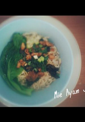 Foto resep Mie Ayam Jamur Praktis