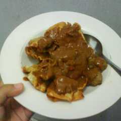 รูปของ siomay goreng