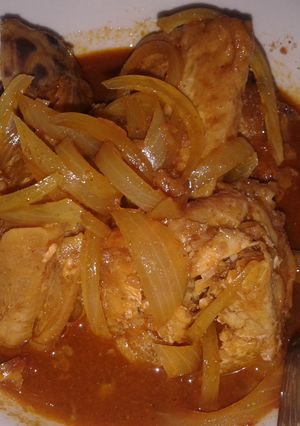 Foto resep ayam kuah pedas