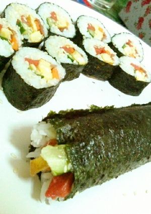 Foto resep Kimbap Korean Sushi