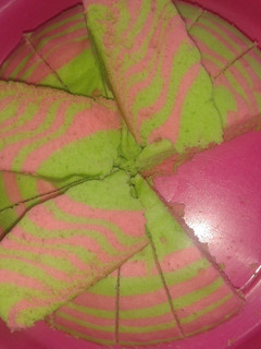 Foto resep bolu zebra kukus cantik