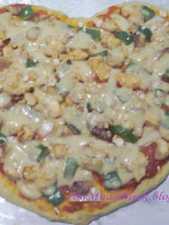 Foto resep Lovely Oatmeal Pizza 