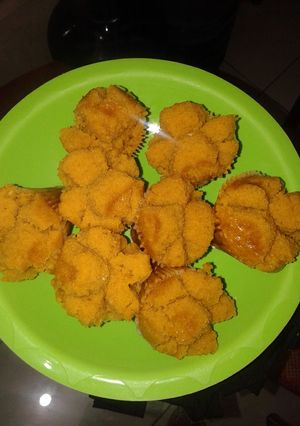 Foto resep Kue mangkok Gula merah simple