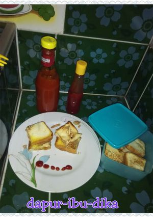 Foto resep roti panggang isi tuna bekal suami tercintaaaa