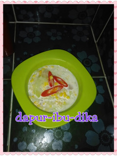 Foto resep Tumis jagung labu siam santan gurihh