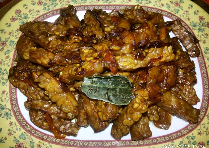 Resep Orak Arik tempe  manis oleh Labita Kitchen Cookpad