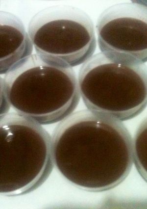 Foto resep chocolate silky puding nan simpel