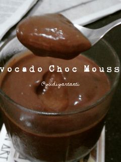 Foto resep Vegan Avocado Chocolate Mousse 