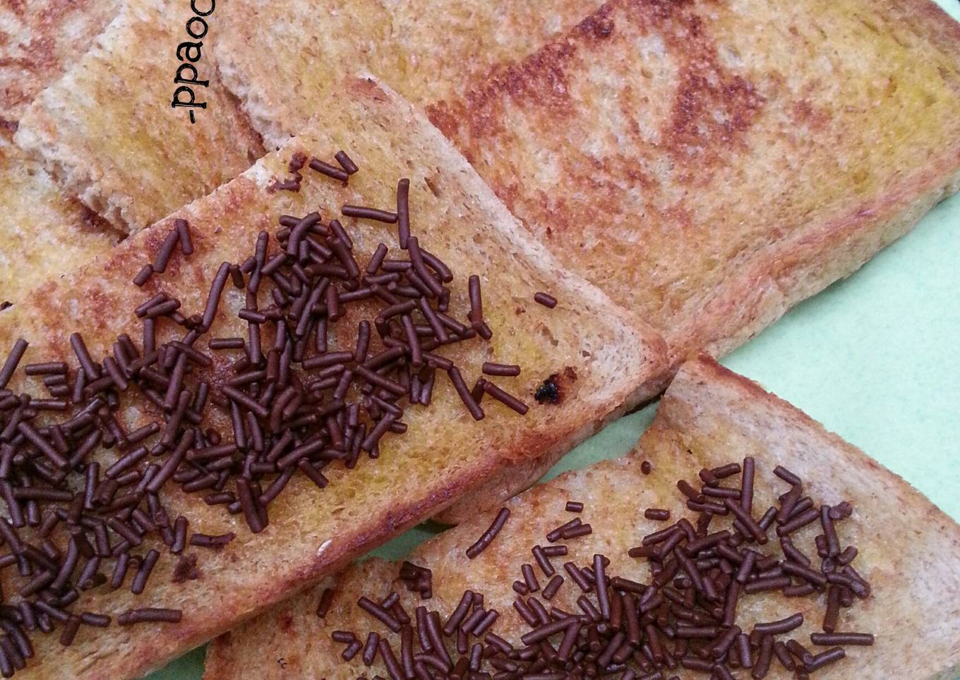 Roti Gandum Panggang aka Simple Toast