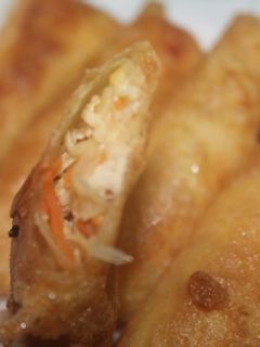 Foto resep Lumpia mini: Isi sayur dan ayam