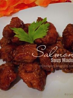 Foto resep Salmon Saus Madu