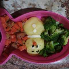 รูปของ mesh potato bento