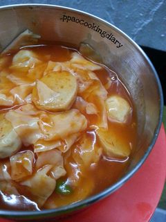 Foto resep Sweet & Sour Tofu Skin aka Kembang Tahu Asam Manis