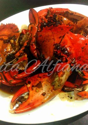 Foto resep Kepiting Lada Hitam
