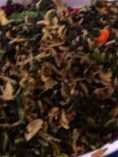 Foto resep Tumis daun pepaya + Teri medan