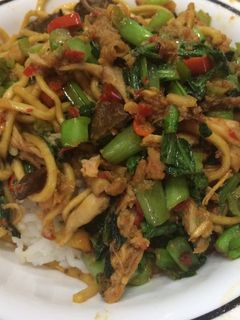 Foto resep Sego sayur
