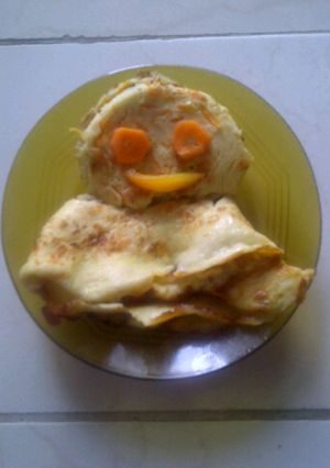 Foto resep pancake wortel ala ami balqis