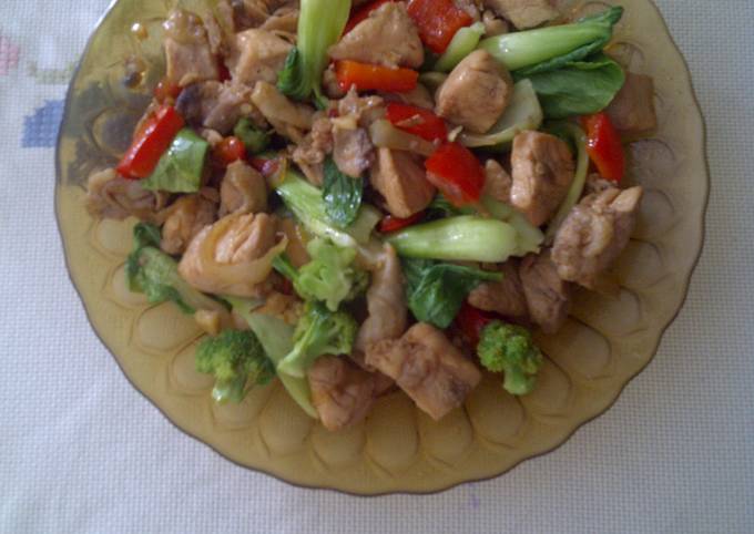 chicken teriyaki ala ami balqis