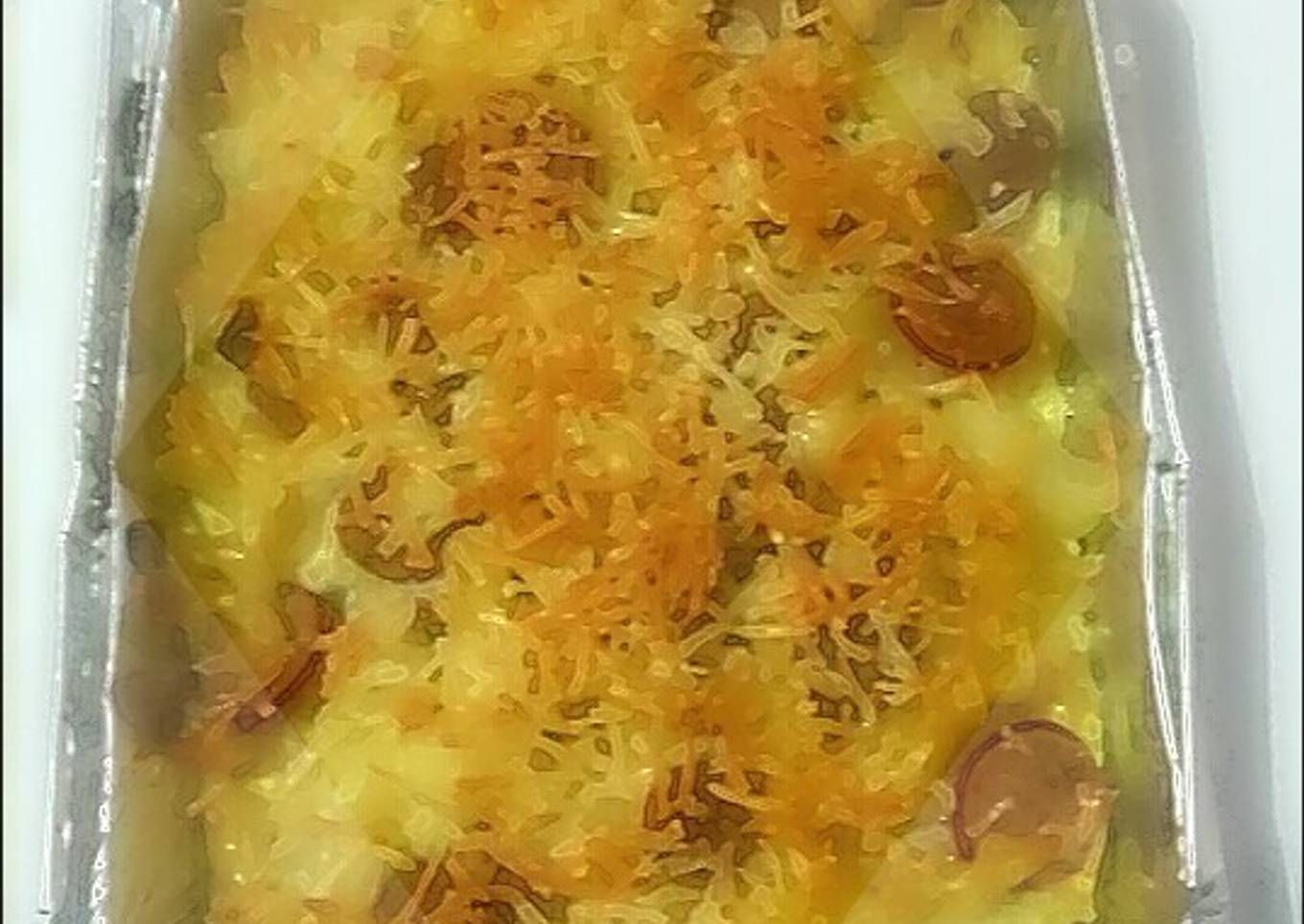 Macaroni Schotel Sosis